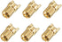 uxcell 6.5mm Gold Plated Bullets Connector Banana Plugs Male for RC Battery ESC Motor, 6pcs