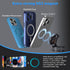 WLLNEE Car,360 Magsafe,92lbs Upgraded Vacuum Magnetic Phone Holder For Adjustable Suction Cup Phone Mount For Foldable
