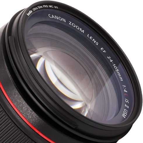 Haoge 77mm Ultra Slim MC UV Protection Multicoated Lens Filter for Canon 70-200mm, 17-40mm, 100-400mm