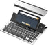 Geyes Bluetooth Keyboard Foldable - Portable Wireless Keyboard with Aluminum Alloy Housing for Tablets and Smartphones