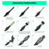 VCELINK Tool Free RJ45 Connectors Cat 8, Shielded Modular Plugs 40 Gbps 2000MHz PoE++, 2-Pack