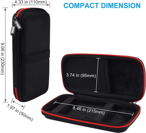 Power Bank Hard Travel Case Medium Compatible with RAV Power, Anker, INIU, Miady, Black