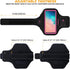 Armband for Samsung Galaxy S25+/S24+/S23+/S22+/S20+/S10+/S9+/S8+, Running Exercise Gym Bag with Key Holder (Pink)