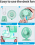3 Summer Gaiatop USB Desk Fan, Small But Powerful, Personal Portable Quiet Speeds, Adjustable Mini Table Desktop fan