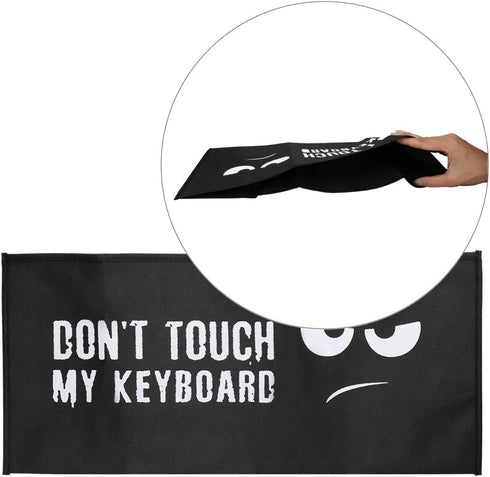 kwmobile Keyboard Cover Compatible with Universal Keyboard (L) - Dust Cover Fabric Case
