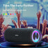 HEYSONG Portable Bluetooth Speaker, IPX7 Waterproof Outdoor Speaker with 40H Playtime for Beach and Camping