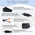 Waysse 12V 5A Power Supply Adapter, AC DC Converter 100-220V to 12 Volt 5 Amp Transformer for LED Strip Light