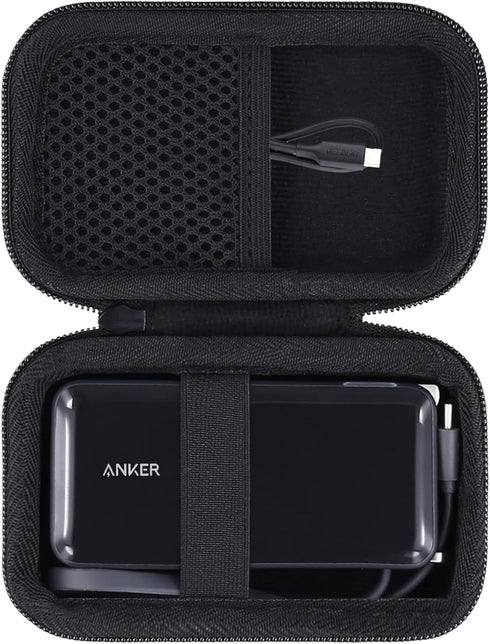 khanka Hard Case Replacement for Anker 3-in-1 Power Bank - 10,000mAh Portable Charger, Case Only (Black)