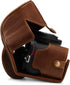 MegaGear Genuine Leather Camera Case for Nikon Z50 (16-50mm)
