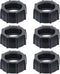 SynHHergyx 6 PCS Tightening Nut for Replacement Car Mount Screw-On for 17mm Ball