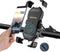iMESTOU Motorcycle Phone Holder - Wireless Charger and USB 3.0 Quick Charge Mount, Fits 22-32mm Handlebar, Suitable for