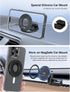 EWA MagOne Ultra (Ring Edition) Phone Grip Stand with Replaceable Metal Finger Ring, Removable Magnetic Ring Holder