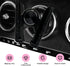 Titgoes Pack-1 #1) Car Mobile Phone Holder, Bling Rhinestone Air Conditioning Outlet Navigation Holder, Women Cell