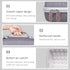 Khanka Carrying Case for JBL Charge 4/5 - Waterproof Portable Bluetooth Speaker Case with Extra Room for Charger (Gray)