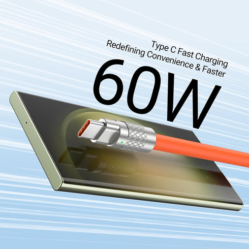 ?????????????? Multi Charging Cable, 3 in 1 Charger Cord, 60W USB-C Fast Charge, 4ft Universal Charging Cord with