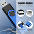 EASTBULL 8GB USB Flash Drive Bulk, 20 Pack Thumb Drives with Lanyards, USB 2.0 Jump Drive for Storage and Backup, Blue