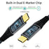 6FT USB C to USB C Cable: 20Gbps Data, 100W Fast Charge, 4K Video for MacBook, iPad, iPhone 15 Pro/Max, Samsung S21,