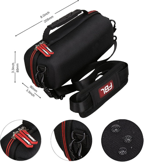 Speak Case Storage for JBL Flip 6, Hard Shockproof Bluetooth Speaker Bag