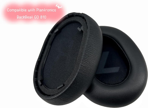 Backbeat GO 810 Replacement Ear Pads Cushions Covers, Headphone Accessories for Plantronics BackBeat GO 810 Over-Ear