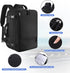 Backpack 40L Backpack, 17 Inch Backpack Sinaliy Large Travel for Women Men, Expandable Carry On Laptop College Bookbag