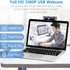 Lovskoo 1080p 30fps Focus,120 Streaming Camera Hd Webcam with Microphone,Fast Auto Wide Angle, USB Pc Camera Webcam