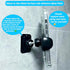 Gym Magnetic Phone Holder Mount, Compatible with All Smartphones, Attaches to Metal Surfaces, Big Phones Friendly