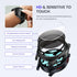 Goton Waterproof Case for Galaxy Watch 6, Tempered Glass Face Cover for Samsung Watch 6 Accessories 44mm, Privacy Black