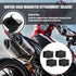 KAKUPPA 4 Pcs Car Magnetic Holder Case, Hidden Black Silicone Convenient Find Quickly Anti-Loss Case with Self-Adhesive