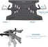 VIVO Universal Adjustable Laptop Mount Holder - Fits 10 to 15.6 inch VESA Compatible Monitor Arms, Notebook Tray
