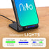 NiYo Portable Foldable Wireless Phone Charger Stand, Fast Charging for Qi Enabled Devices