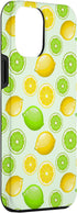 Lemon Lime Slices Pattern Citrus Fruit Gift Case 12 Lemon Lime Slices Pattern Citrus Fruit Green Yellow Cute Case