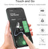 JETech 3-Pack Full Coverage Screen Protector for iPhone 11 Pro Max/XS Max 6.5", Black Edge, 9H Tempered Glass, HD Clear