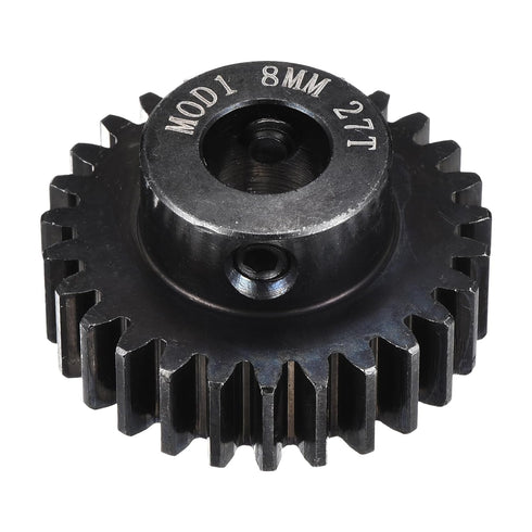 MECCANIXITY 1M 27T 40 Chrome Steel Motor Pinion Gears, 1.14" x 1.1"