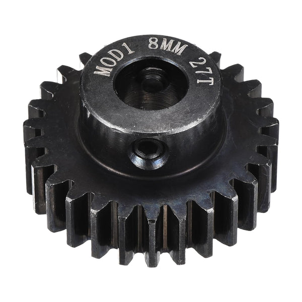 MECCANIXITY 1M 27T 40 Chrome Steel Motor Pinion Gears, 1.14" x 1.1"