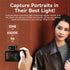 ULANZI SL02 GN8 6500K 4 ZV-1/ZV-E10/Canon/Nikon/Fuji/Panasonic/Leica/Olympus, ZV-1F Camera Flash with Video Light, Mini