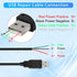4Pcs USB 2.0 Male Plug 4pin Bare Wire USB Power Data Cable DIY Pigtail Cable for USB Equipment Installed or Replacement Repair DIY Cable (USB A male)