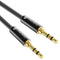 SYNCWIRE 3.5mm Aux Cable (9.8ft/3m) Hi-Fi Sound Nylon Braided Auxiliary Audio Cable
