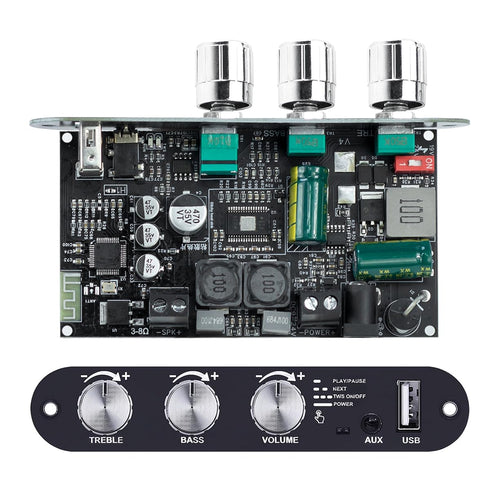 Hosyond ZK-1001U Mono Bluetooth Amplifier Board, 100W Power Amp with TWS Pairing,