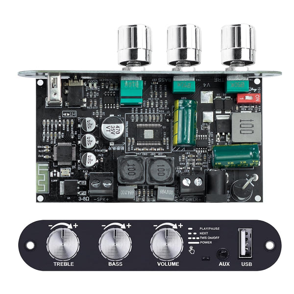 Hosyond ZK-1001U Mono Bluetooth Amplifier Board, 100W Power Amp with TWS Pairing,