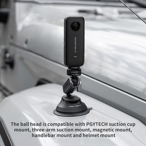 PGYTECH CapLock Action Camera Ball-Head Quick Release Set for OSMO Action, GoPro Hero, Action Cameras