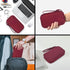 CAOODKDK Electronics Accessories Organizer Pouch Bag, Travel Universal Organizer for Cable, Charger, Phone, SD Card