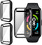 Screen Protector Case for Huawei Honor Band 6, Ultra-Thin Soft TPU Plated Bumper Case, Full Cover Protective Shell