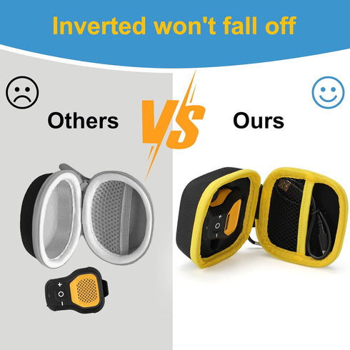 Storage Hard Case Compatible with DeWALT Bluetooth Speaker, Magnetic Clip-On Wireless Portable Mini Speaker Holder Bag