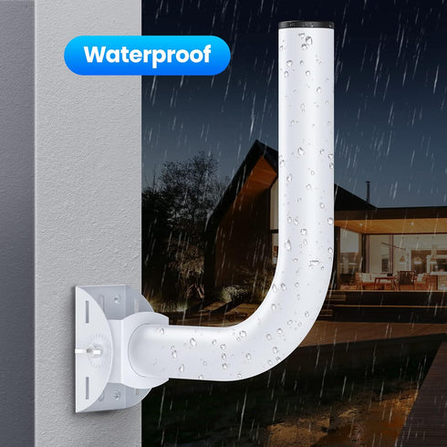 Universal Wireless Bridge Bracket Mount, ULNA Pole and Wall-Mounted for Outdoor Point to Point AP Access Point (2-Pack)