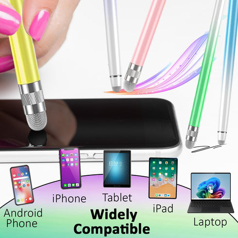 THE CASE DOCTOR GET YOUR CASE LIFT WITH THE CASE DOCTOR 5 Pack TCD Stylus Pen for Touch Screen, High Precision
