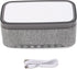 YUEHISY Bluetooth Speaker with Wireless Charging, Multifunctional Wireless Speaker, White Noise Sound Machine with LED