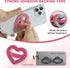 Aorotost Silicone Loop Ring Grip Holder, Self-Adhesive Love Finger Loop Holder, Soft and Portable,Compatible Most Phone