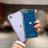 Teageo for iPhone SE 2020 Case, iPhone 7 Case, iPhone 8 Phone Case for Women Girl Cute Love-Heart Luxury Bling Plating Soft Back Cover Camera Protection Bumper Silicone Shockproof Case, Royal Blue