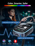LENCENT Bluetooth FM Transmitter PD 30W, Bluetooth Car Adapter with QC3.0 Fast Charger, Hi-Fi Bass Music, Wireless