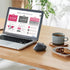 ELECOM Wireless Mouse, Ergonomic Shape, 2.4Ghz Silent Click, 20-Month Battery Life, Compatible with PC & Mac
